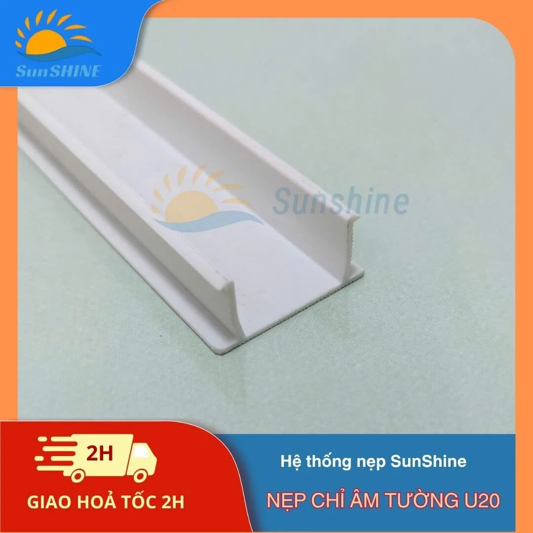 Nẹp Chỉ Âm Tường U20