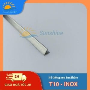 Nẹp Inox 304 T10 mm