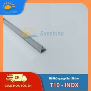 Nẹp Inox 304 T10 mm
