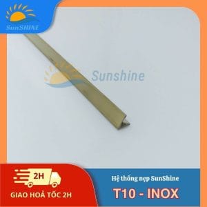 Nẹp Inox 304 T10 mm