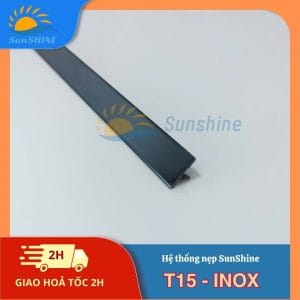 Nẹp Inox 304 T15 mm 18 Nẹp Inox 304 T15 mm