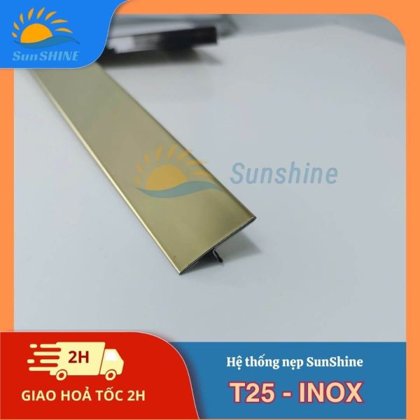 Nẹp Inox 304 T25mm 2