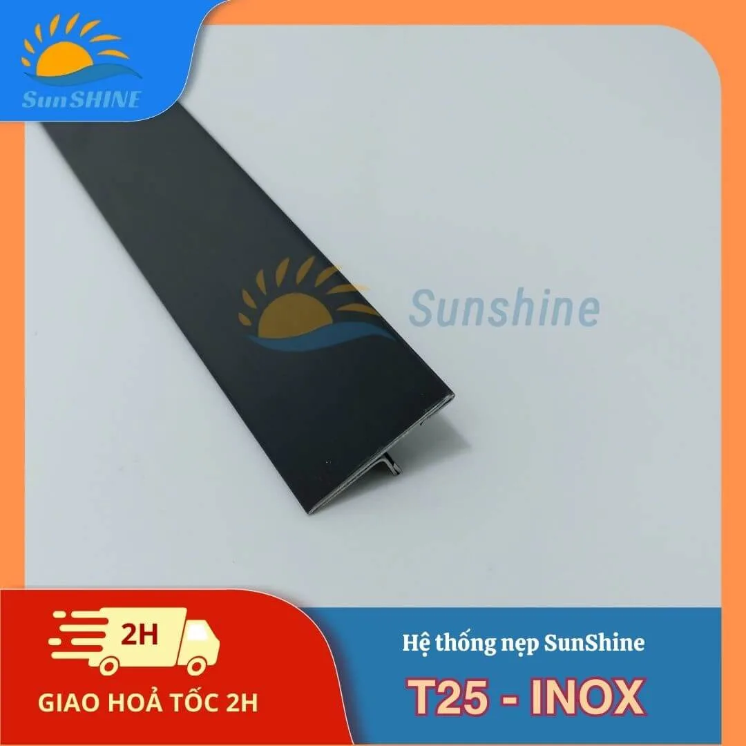 Nẹp Inox 304 T25mm 4