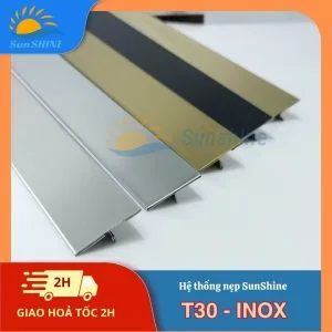 Nẹp Inox 304 T30 mm