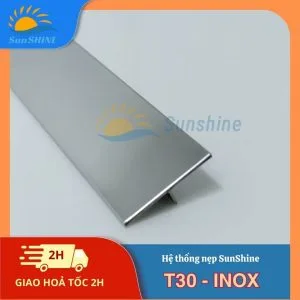 Nẹp Inox 304 T30 mm