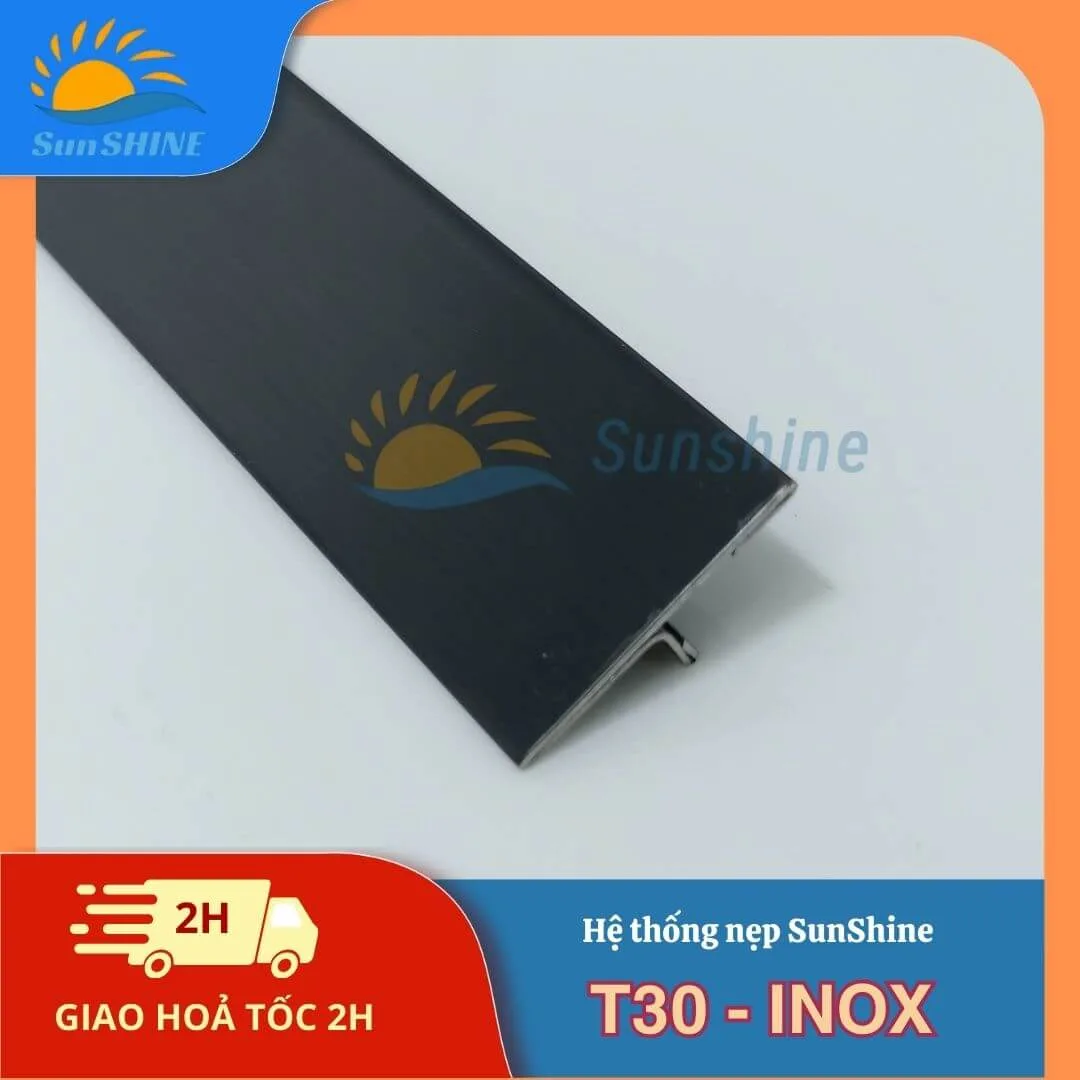 Nẹp Inox 304 T30 mm