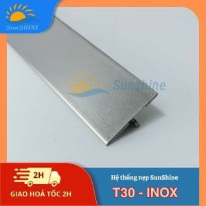 Nẹp Inox 304 T30 mm