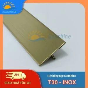 Nẹp Inox 304 T30 mm