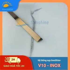 Nẹp Inox 304 V10mm