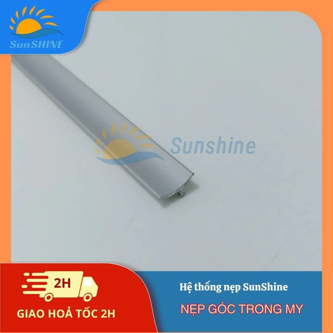 Nẹp Nhôm Góc Trong MC6.8 5