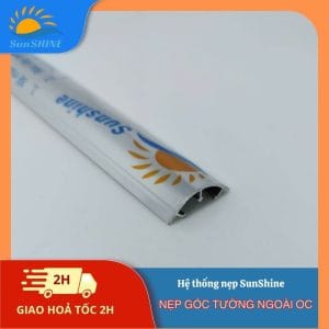 Nẹp Nhôm Góc Tường Ngoài OC12.5 7 Nẹp Nhôm Góc Tường Ngoài OC 2