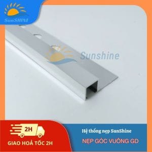 Nẹp Nhôm Góc Vuông GD