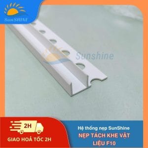 Nẹp Tách Khe Vật Liệu F10