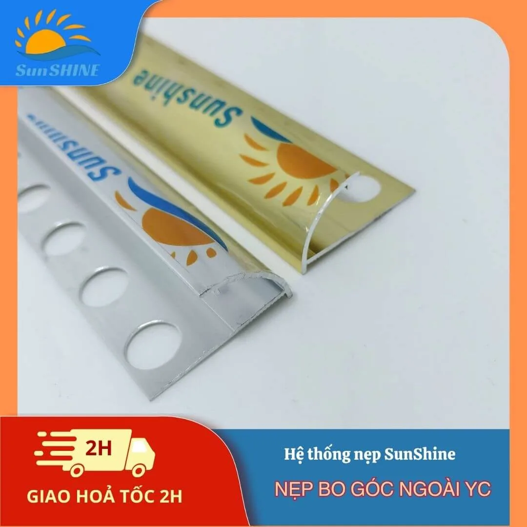 Nẹp góc ốp lát nhôm YC 1