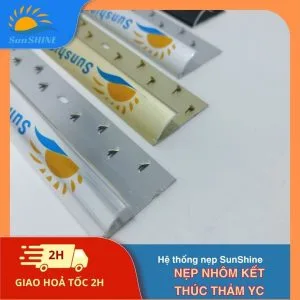 Nẹp nhôm kết thúc thảm YC