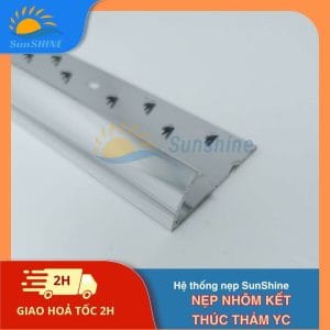 Nẹp nhôm kết thúc thảm YC