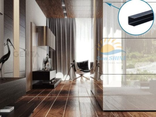NẸP Inox Chữ U - Thông Tin Chi Tiết Và Phân Loại 2 Ứng dụng của nẹp Inox chữ U