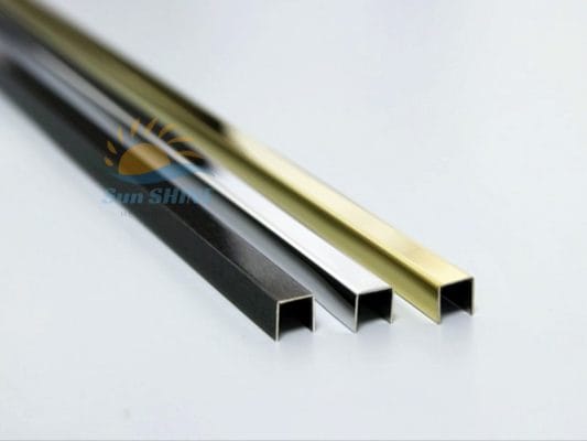 NẸP Inox Chữ U - Thông Tin Chi Tiết Và Phân Loại 3 Nẹp Inox U12