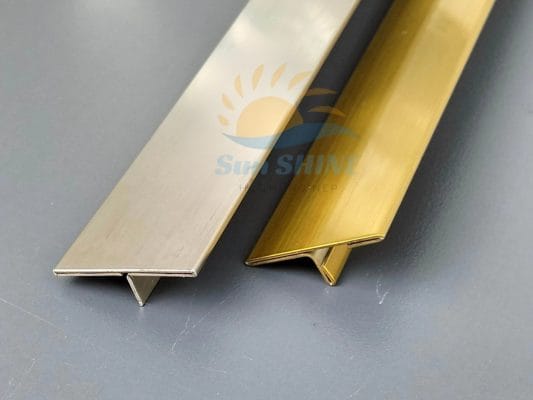 Cập Nhật Gía Nẹp Nhôm Chữ T Mới Nhất 2025 4 Nẹp trang trí chữ T