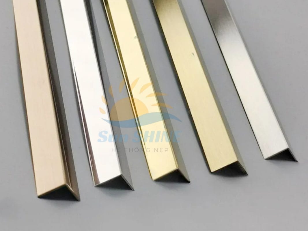 Top 6 Nẹp Inox Chữ V Được Ưa Chuộng Nhất 1 kích thước nẹp V Inox