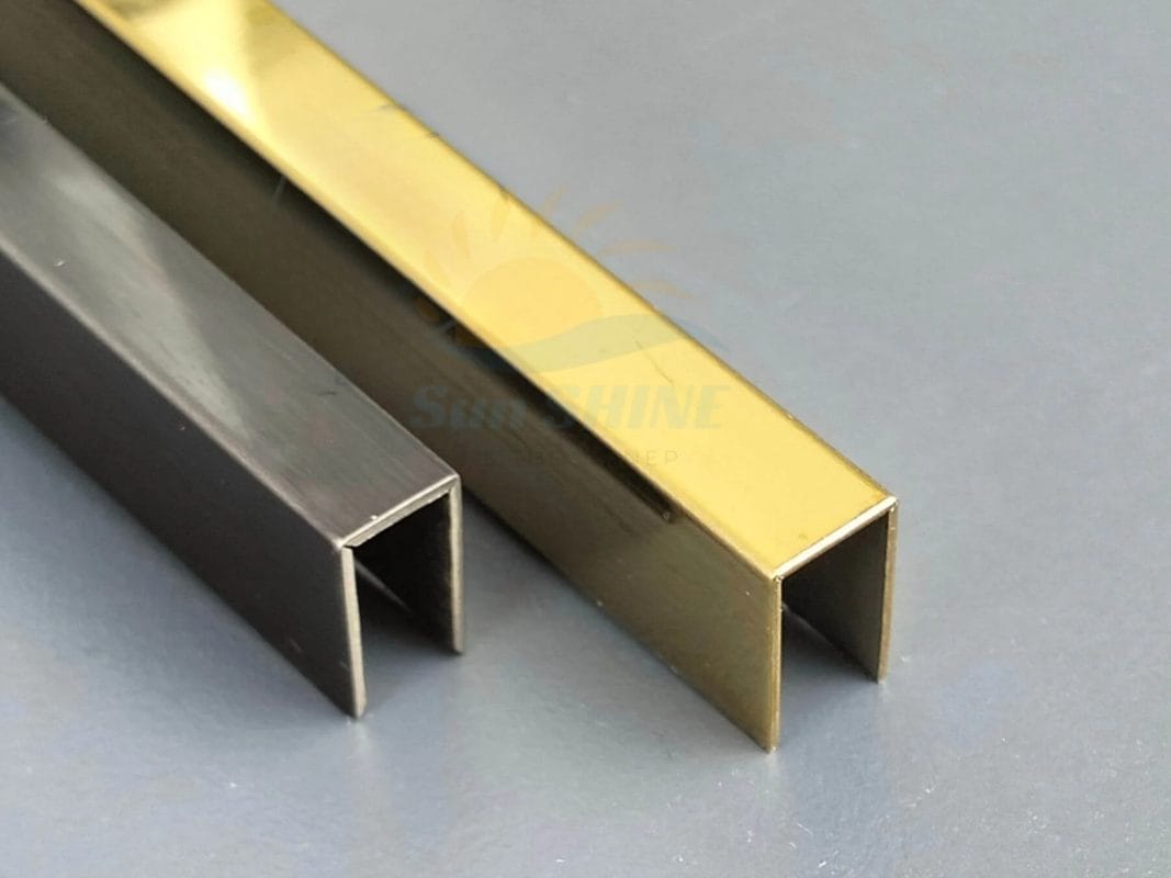 Top CáccNẹp Inox Chữ U Được Ưa Chuộng Nhất Hiện Nay 1 Nẹp Inox chữ U