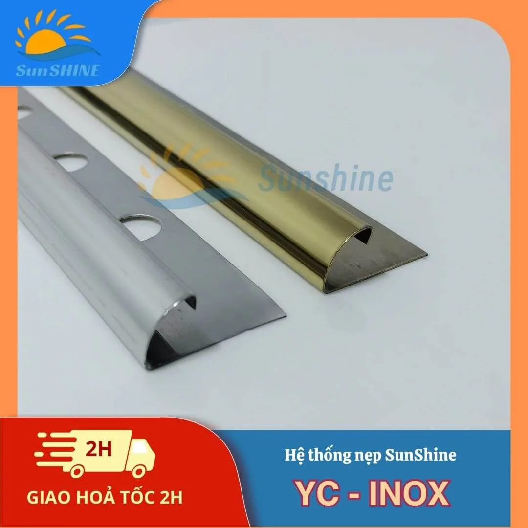 Nẹp Inox ốp lát YC 3 Nẹp Inox ốp lát YC