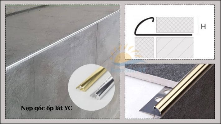 Top 5 Tiêu Chí Lựa Chọn Nẹp Góc Ốp Lát Inox 3 Nẹp inox ốp lát YC