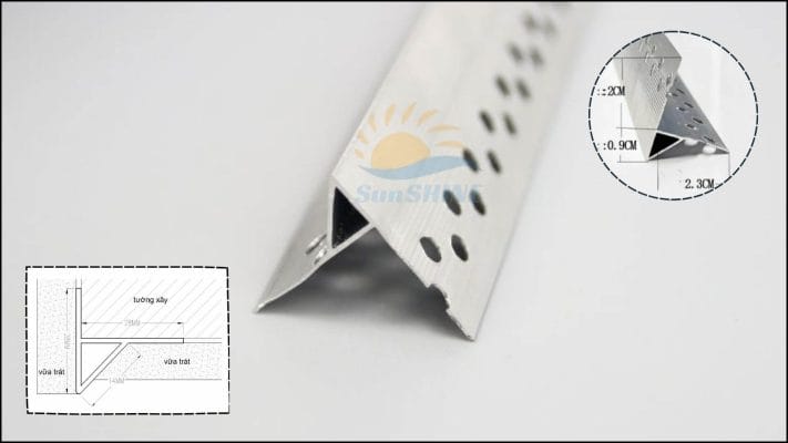 Nẹp Nhôm Ngắt Nước: Top Những Điều Cần Biết 4 Nẹp ngắt nước dưới NAN-D