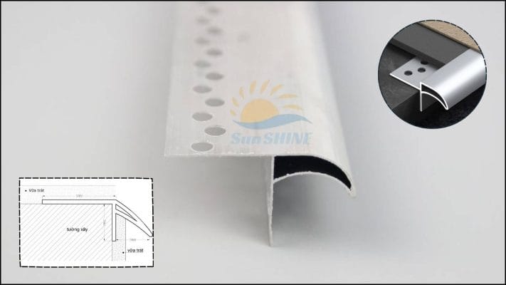 Nẹp Nhôm Ngắt Nước: Top Những Điều Cần Biết 3 Nẹp ngắt nước trên NAN-T