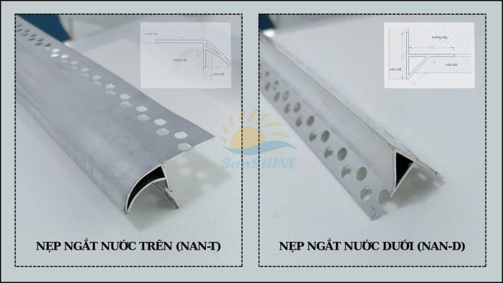 Nẹp Nhôm Ngắt Nước: Top Những Điều Cần Biết 2 Nẹp nhôm ngắt nước của SUNSHINE