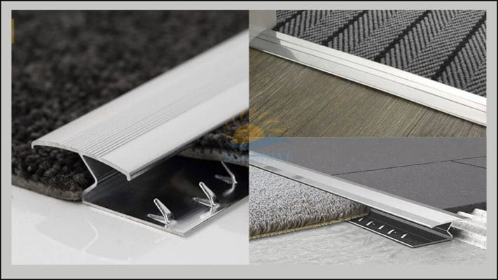 Nẹp Thảm Nhôm Chữ Z Có Tốt Không? Ưu Điểm & Ứng Dụng 3 Ứng dụng của nẹp thảm nhôm chữ Z